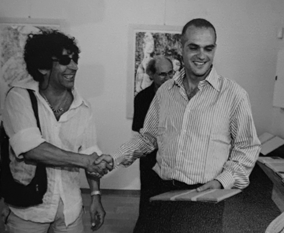 Nicola Nozzoli con Giampaolo Talani 2003