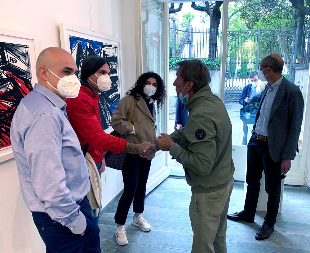 Documentazione della mostra Vinicio Berti: Grande costruzione positiva