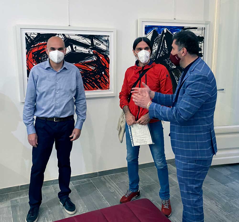 Documentazione della mostra Vinicio Berti: Grande costruzione positiva