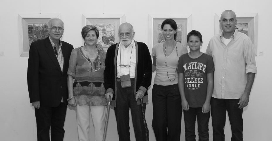 Giuliano e Maria Grazia Nozzoli, Antonio Possenti, Cristina Broccolini, Nicola e Niccolò Nozzoli