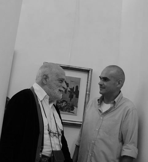 Nicola Nozzoli, Antonio Possenti inaugurazione mostra Grandi Parenti 2013
