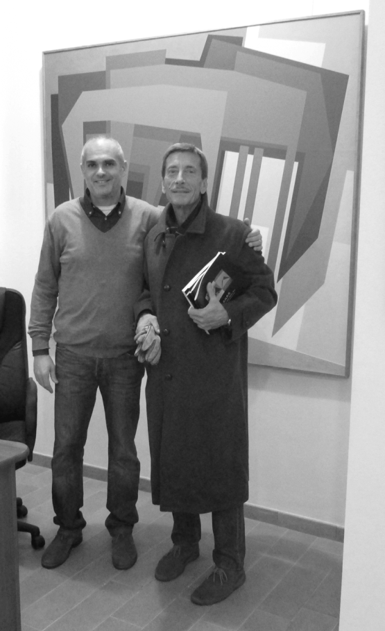 Nicola Nozzoli con Berto Nativi